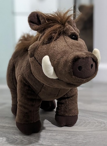 Disney Build A Bear Pumba - El Rey León - Juguete de peluche de jabalí BABW - Imagen 5 de 6