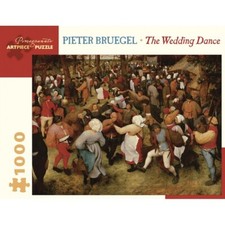 Pomegranate 1000 piece jigsaw puzzle. The Wedding Dance, Pieter Bruegel