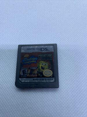 SpongeBob SquarePants: Creature from the Krusty Krab *GAME* (Nintendo DS, 2006)
