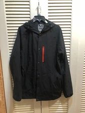 ThirtyTwo 4TS COMRADE Mens Hooded Jacket Large Black batten up