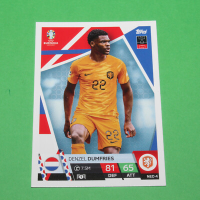 Topps Euro 2024 Denzel Dumfried NED 4 (B18)