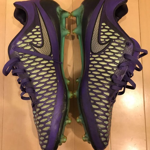 NIKE MAGISTA OPUS FG TACCHETTI ACC VIOLA/ARGENTO UOMO TAGLIA 10,5 649230-505 - Foto 10 di 12