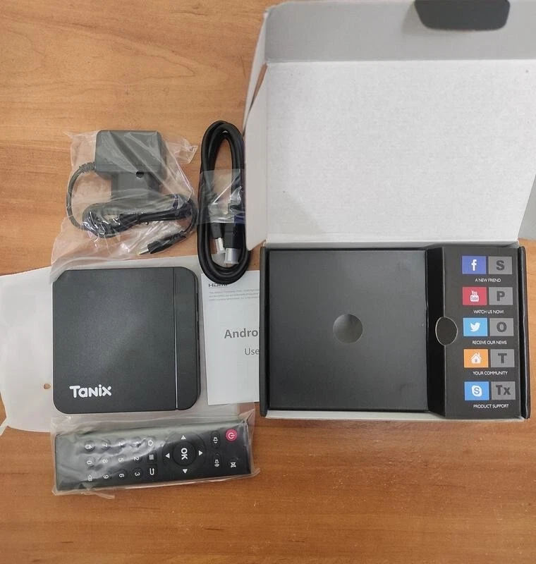 Original Tanix W2 Android 11 HOPETV Box Amlogic S905W2 2G/16G  TVBOX 2.4G&5G D - Image 4 of 4