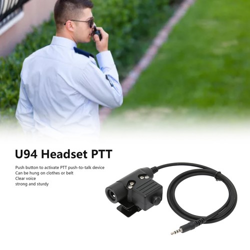 Adaptador PTT U94 Conector de cable de auriculares conector PTT con pieza de 3,5 mm - Imagen 15 de 23