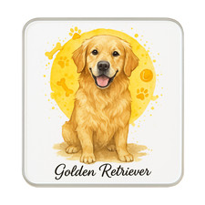 Golden Retriever Fridge Magnet: Cute Handmade Dog Lover Gift