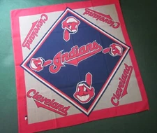 Cleveland Indians vintage bandanas