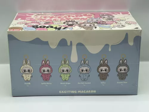 POP MART LABUBU DIE MONSTER AUFREGEND MACARON VINYL PLÜSCH SET versiegelt AUTHENTISCH - Bild 2 von 3