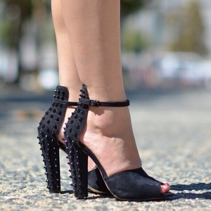 spike studded heels