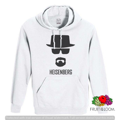 FELPA CON CAPPUCCIO E TASCA UNISEX FRUIT TESCHIO ROCK AND ROLL F003