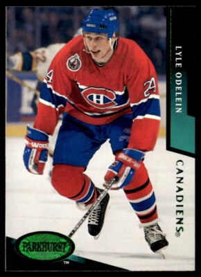 1993-94 Parkhurst Emerald Ice LYLE ODELEIN #370 Canadiens FREE Ship!
