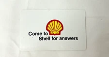 Vintage Shell Oil CompanyViscosity Grading Systems Wallet Plastic Card