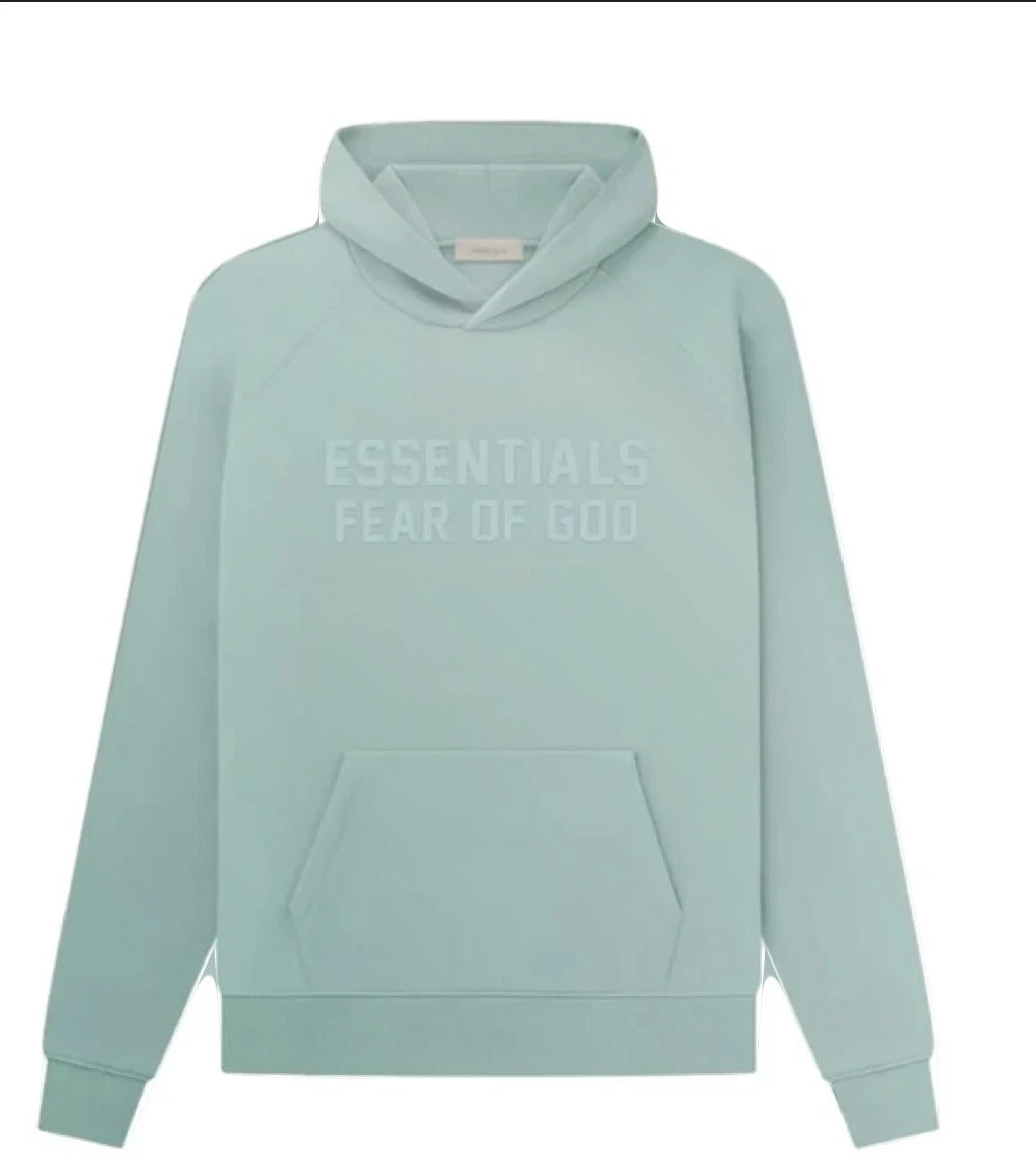 Felpa con cappuccio Fear of God Essentials Sycamore taglia media