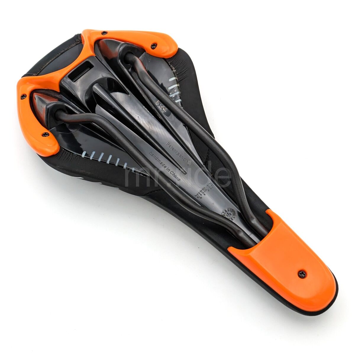 Fizik Nisene Bicycle Saddle, Road/MTB e-Bike, Black/Orange Fizik Nisene Bicycle Saddle, Road/MTB e-Bike, Black/Orange