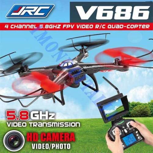 QUADRICOTTERO DRONE JJRC V686G 5.8G  FPV ( MONITOR TEMPO REALE) + 2 BATTERIE !!! - Foto 1 di 1