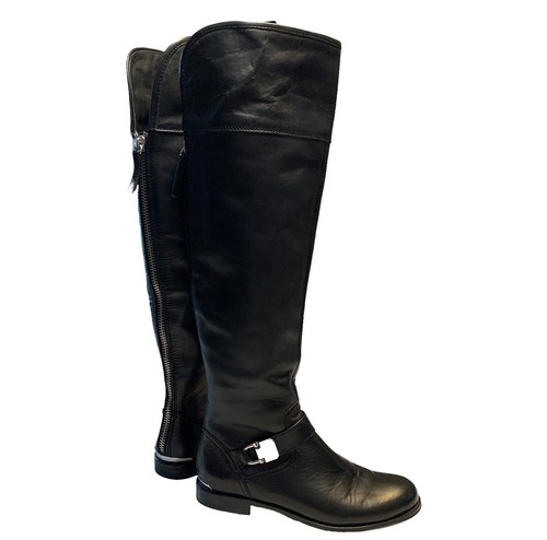 Coach Women Coach Emmie Tall Leather Turnlock Boot main image 0