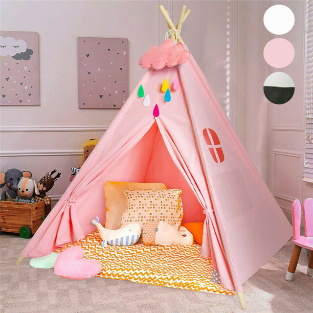 Large Space Classic Indoor Tent Indian Teepee Playhouse Foldable Kids Play Tent Large Space Classic Indoor Tent Indian Teepee Playhouse Foldable Kids Play Tent