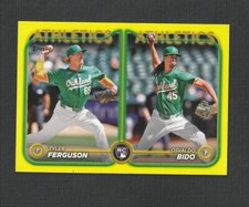 2024 Topps Update Oakland Athletics Rookie Combos Yellow #US69