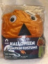 IKALI Infant Kids 3-Piece Halloween Pumpkin Costume - Size: 3-4Y