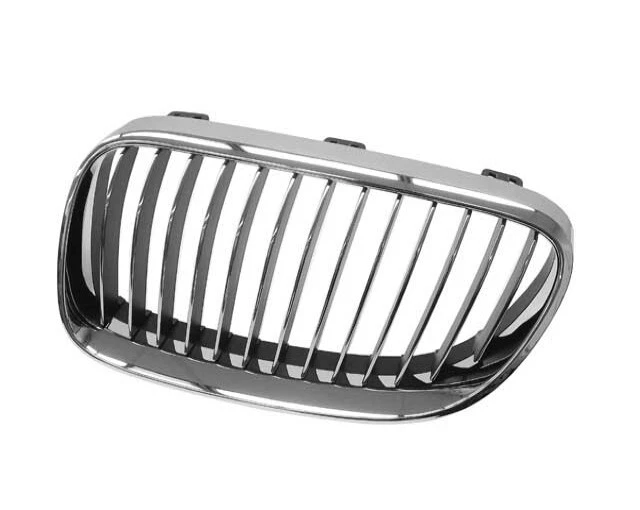 Genuine OEM Front Left Upper Chrome Frame w/ Black Grille for BMW 