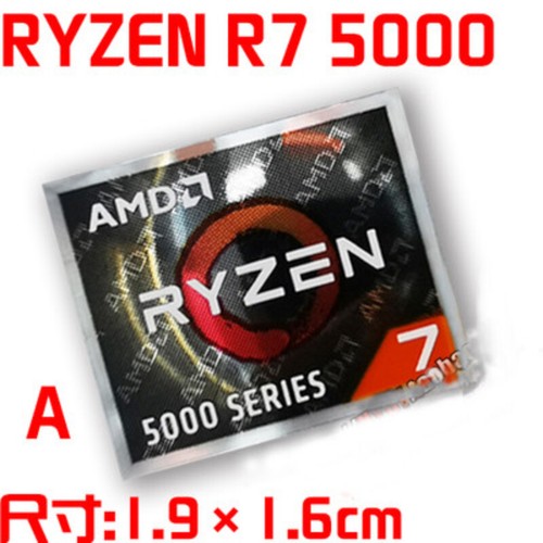 AMD Ryzen R9 R7 R5 R3 Win11 Label Sticker For Laptop PC Tablet Desktop Computer - Picture 3 of 21