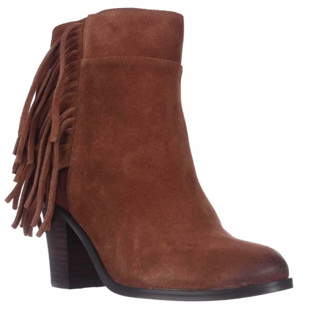 Kenneth Cole Alana flecos botas al tobillo, moho, 7 nos EU 37.5 Kenneth Cole Alana flecos botas al tobillo, moho, 7 nos EU 37.5