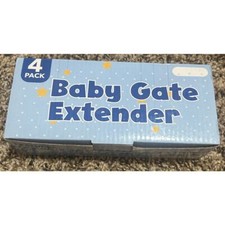 Baby Gate Extender Wall Protector for Presure Mount Gates Black 4  NEW 