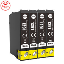 4 Black Ink Cartridge For Epson Stylus SX235W SX440W SX445W SX445WE SX525WD
