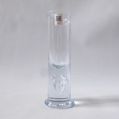 Holmegaard High Life Trinkglas Per Lutken. Vintage Danish Bubble Stem 100ml