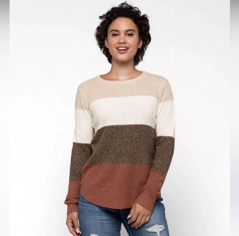 Pink clover online nickole textured pullover