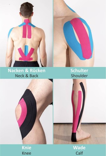 Kinesiologie Tapes - hautfreundliches & latexfreies Kinesio Tape - Bild 24 von 24