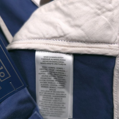$148 Polo Ralph Lauren Relaxed Fit Blue Salinger Chino Shorts Mens Size 36 - Picture 9 of 11