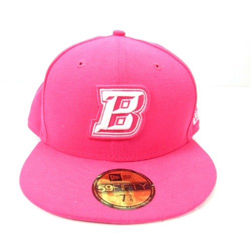 Buffalo Bisons Pink New Era Fitted Hat 