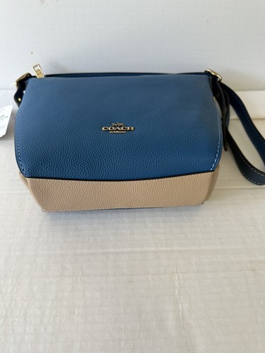 Coach 1010 DUFFLETTE DARK DENIM MULTI LEDER CROSSBODY BAG - Bild 14 von 16