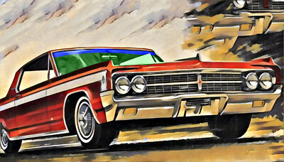 Oldsmobile DYNAMIC 88 JETSTAR 88 SUPER 88 Windschutzscheibe Hardtop 1963 - 1964 