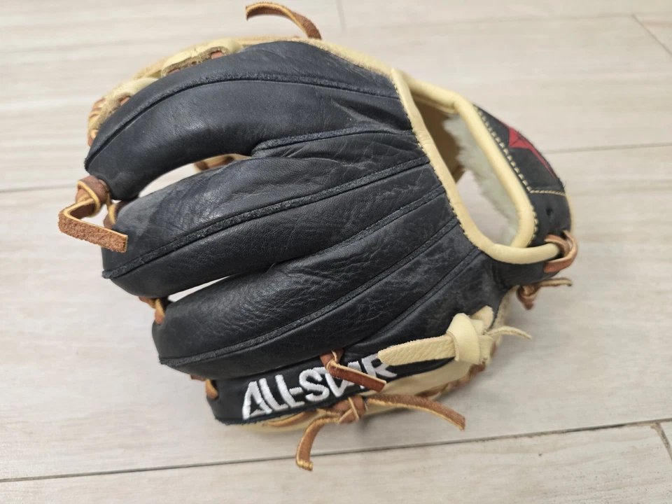 Guante de béisbol All Star FG-100TM práctica entrenamiento guante derecho Foto 2 de 4