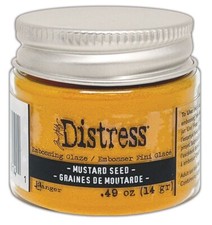 Tim Holtz Distress Embossing Glaze-Mustard Seed Pack of 3 