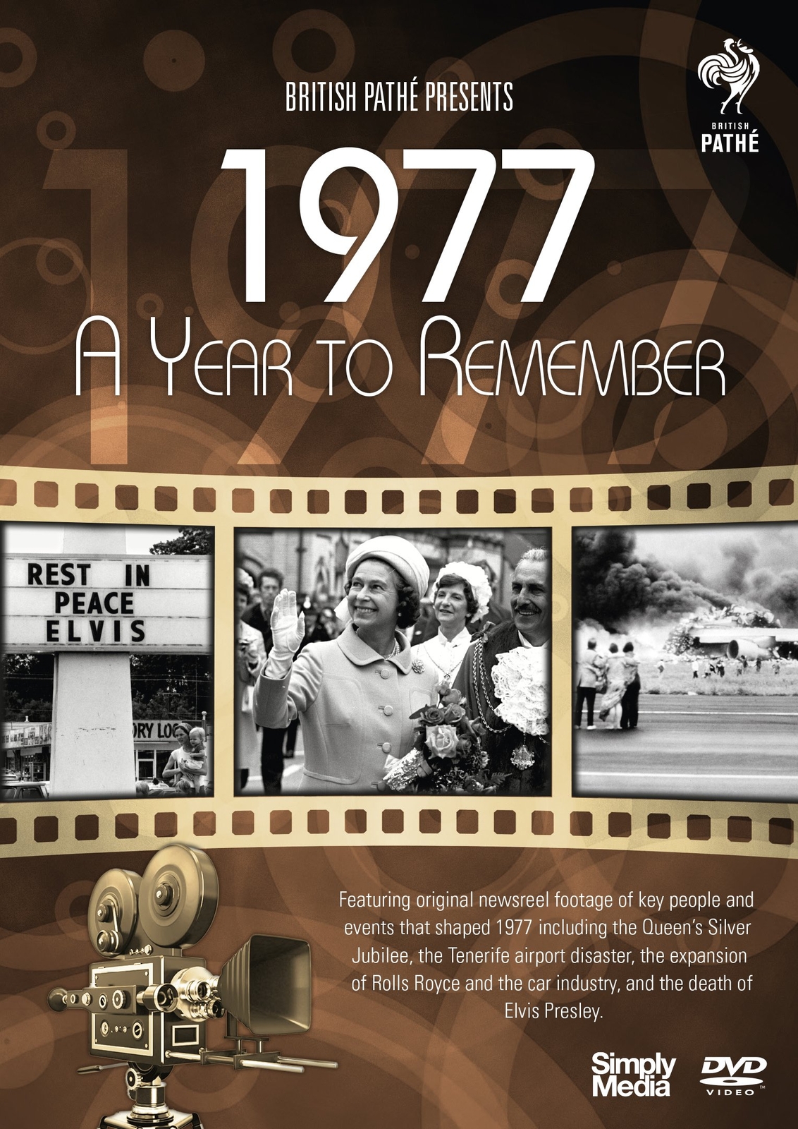 British Pathé News - A Year to Remember 1977 - 43rd Anniversary Birthday G (DVD)