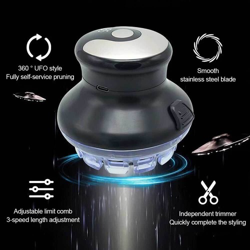 Electric Shaver Bald Head Shaver Hair Clipper Beard Trimmer Shaving Machine Men - Picture 3 of 17