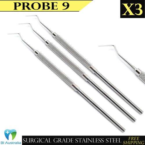 Hygiene Dental Tartar Calculus Plaque Remover Tooth Scraper Explorer Instruments - Bild 47 von 88