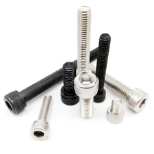 10/50 M1.4 M1.6 M2 M2.5 M3 M4 M5 M6 Hex Hexagon Socket Cap Allen Head Screw Bolt