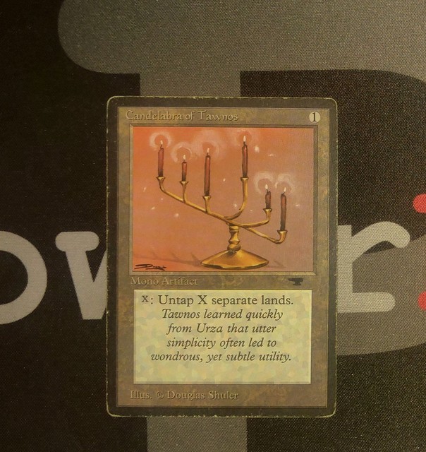 1 Candelabra of Tawnos Antiquities MtG Magic Artifact Rare old school