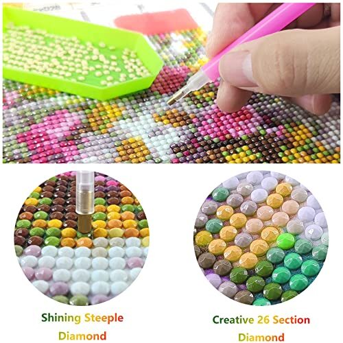 DIY 5D Diamond Painting Horse Kit for Adults - Diamond Art Animal | Full - Picture 5 of 7