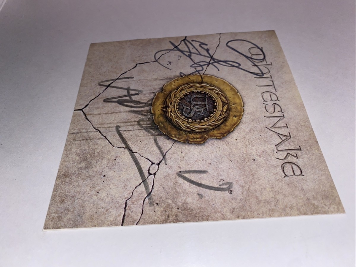 White snake, Genuine Signatures, Very Rare, Clean & Mint, Very