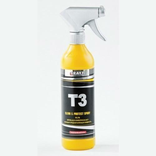 Brayt T3 Clean And Product Spray All Paints Car Automotive Boat Marine 500ml - Picture 1 of 1