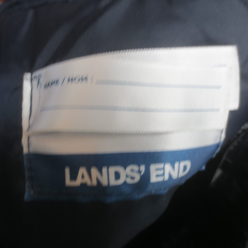 Lands End Snow Pants Youth Kids 14S Navy Insulated Winter Ski Snowboard Sledding - Picture 7 of 15