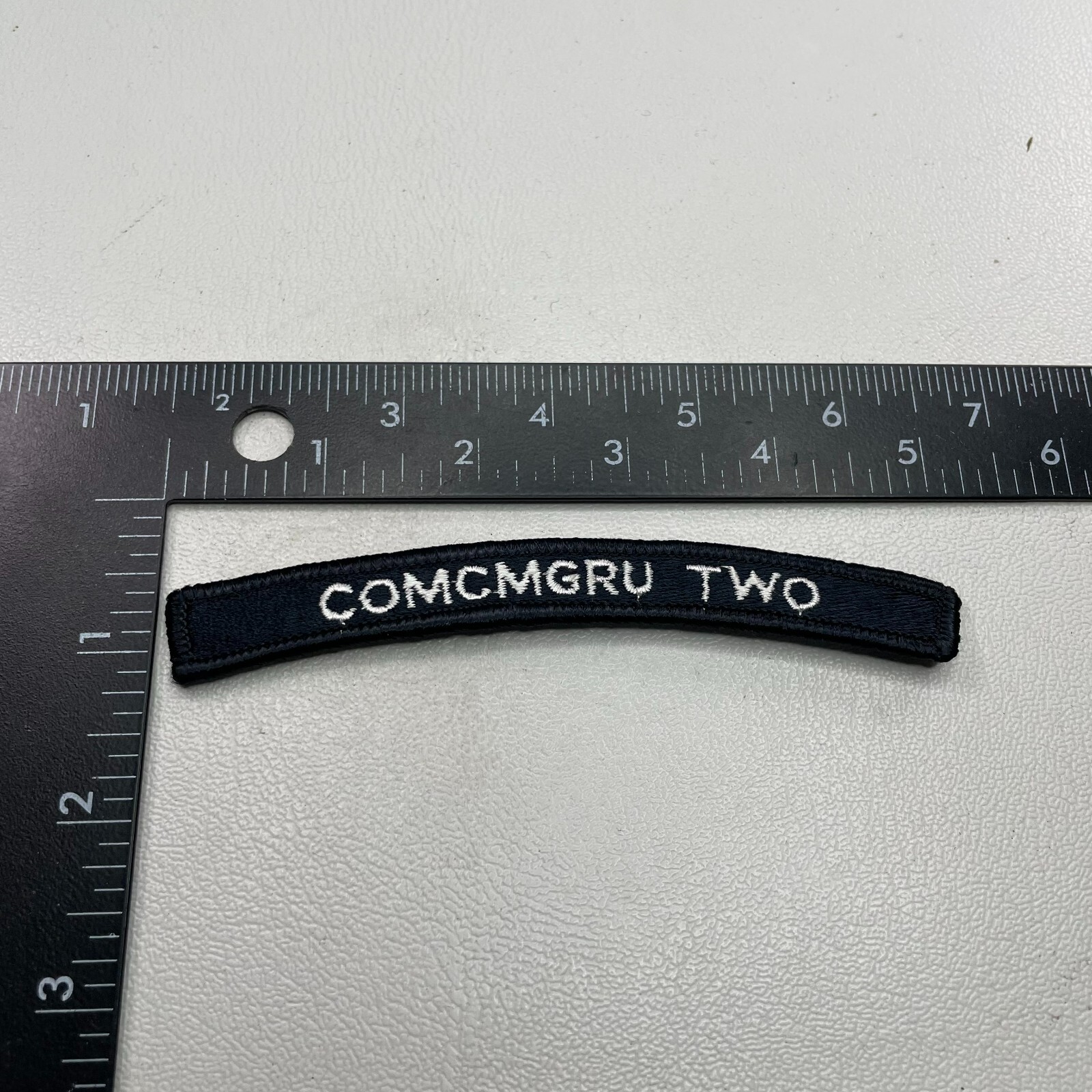 US Navy COMCMGRU TWO Tab Patch (Rocker, UIM) 27E6 | eBay