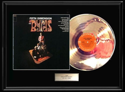 THE BYRDS 5D FIFTH DIMENSION GOLD METALIZED RECORD LP ALBUM RARE DAVID CROSBY THE BYRDS 5D FIFTH DIMENSION GOLD METALIZED RECORD LP ALBUM RARE DAVID CROSBY