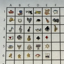 Floating Charms to fit Origami Owl #6 Buy 4 Get 1 Free MESSAGE FOR FREE CHARM!