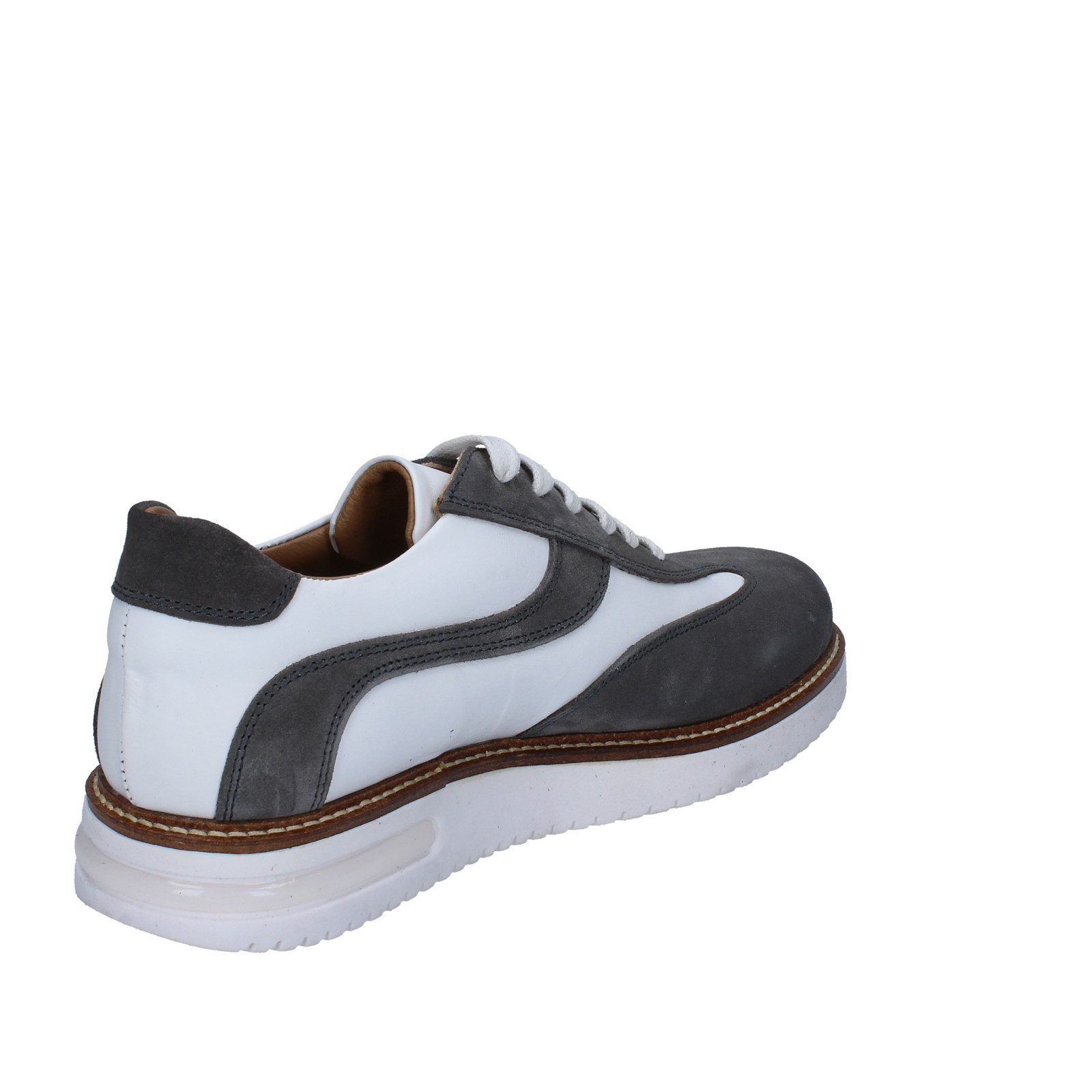 Scarpe uomo FDF FDF FDF shoes 43 UE elegante bianco grigio in pelle camoscio bz385-e 4c6714 Scarpe uomo FDF FDF FDF shoes 43 UE elegante bianco grigio in pelle camoscio bz385-e 4c6714