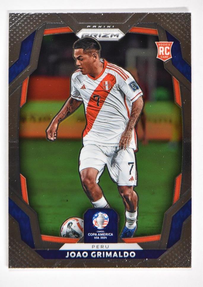 2024 Prizm Copa America Base #88 Joao Grimaldo  - Peru